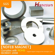 homemade permanent N42 neodymium ring magnet for sale